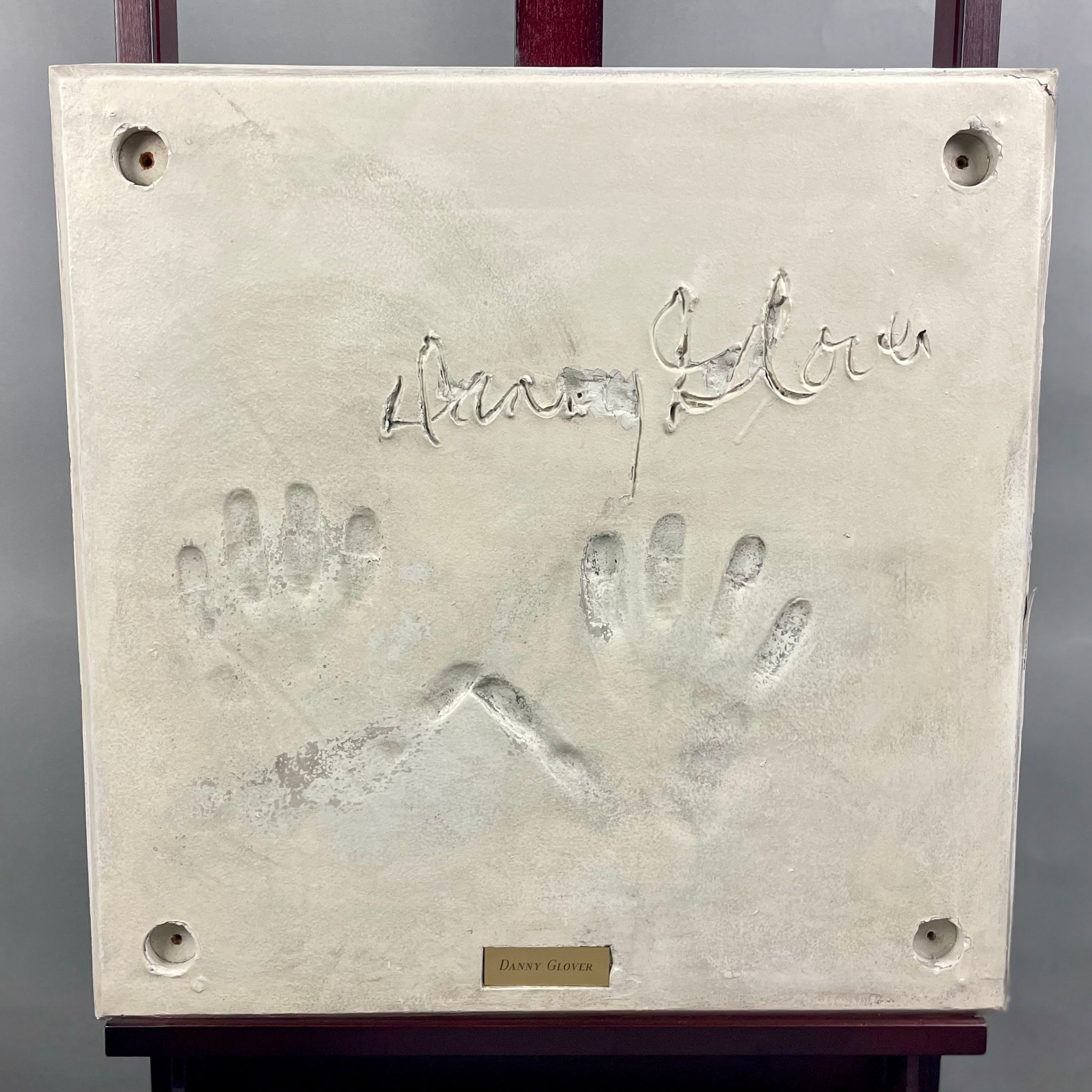 PLANET HOLLYWOOD SEATTLE Danny Glover Celebrity Hand Cast